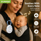 Machine à Bruit Blanc Bébé – 20 Sons Apaisants, Portable & Rechargeable
