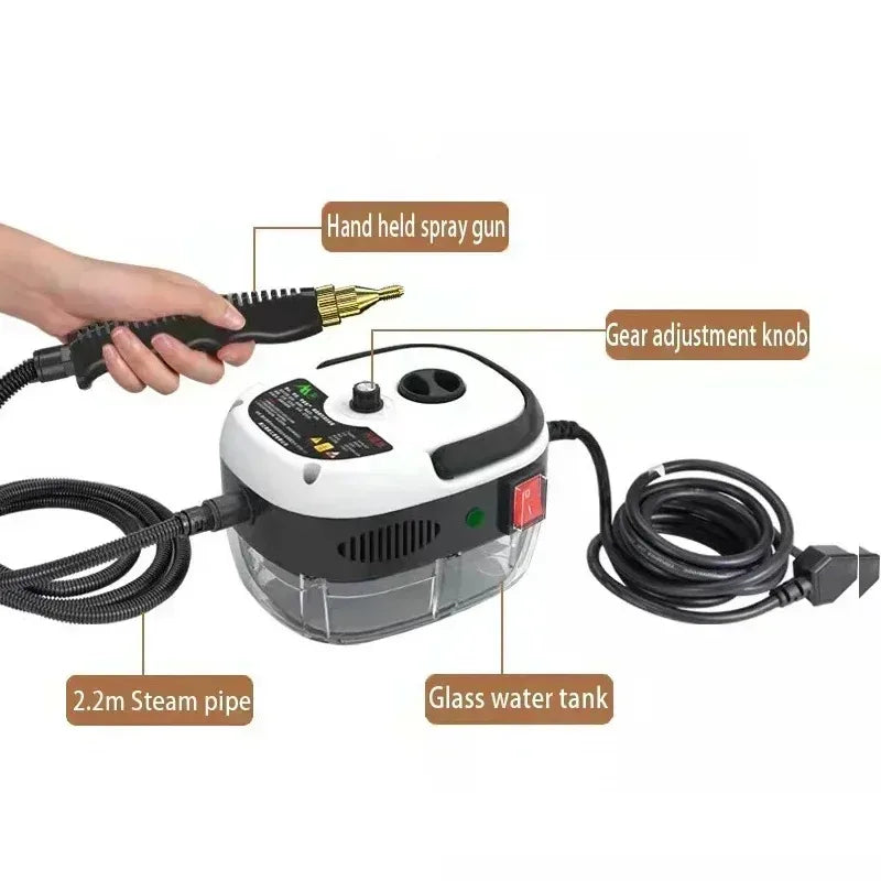 Nettoyeur Vapeur Portable Haute Température – Cuisine, Salle de Bain, Voiture